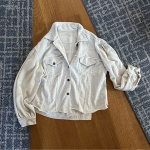 POL cotton / sweatshirt jacket